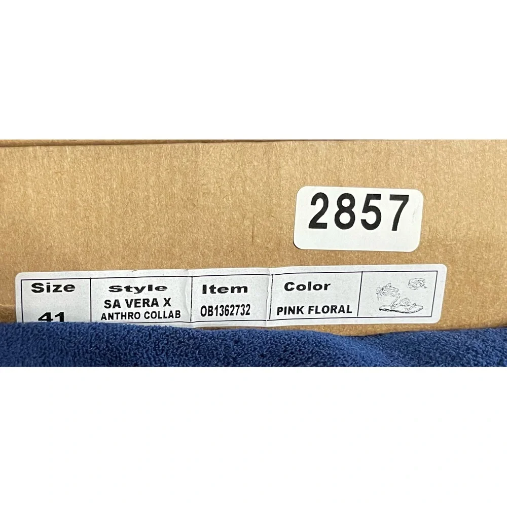 Anthropologie Vera Scarf Gladiator Sandals NWT SIZE 10 - Picture 12 of 15